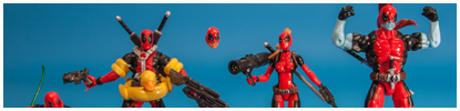 Deadpool Corps - El Guero Taqueria: 2013 San Diego Comic-Con Exclusive Marvel Universe Action Figure Set