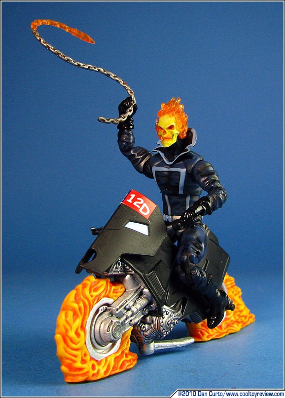 Motorcycle courtesy of Marvel Legends Showdown. Not included.