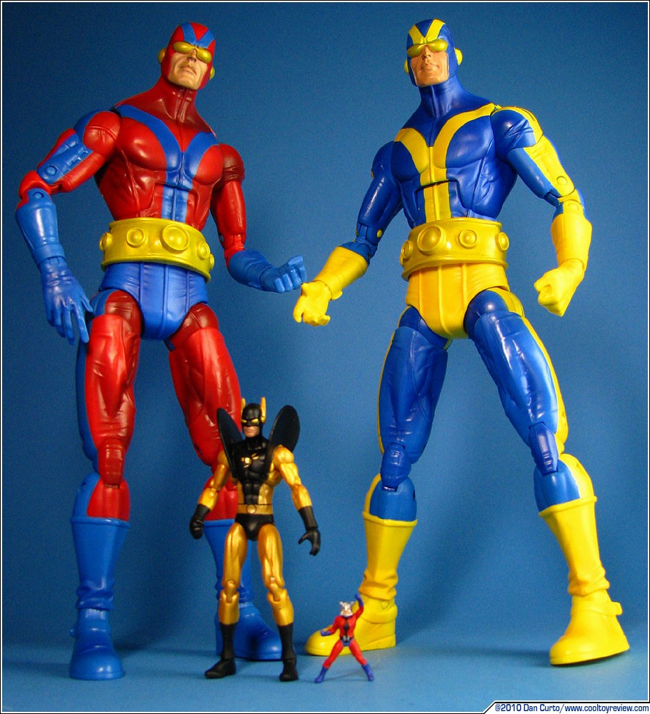 Hank Pym costume lineup: Ant-Man, Yellowjacket, Goliath ...and Goliath