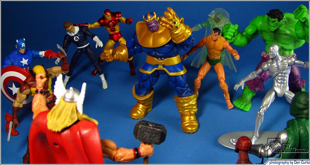 Thanos Vs. the Marvel Universe!