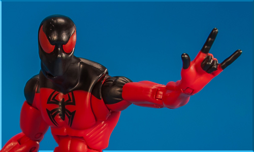 Scarlet Spider -  Marvel Legends Rocket Raccoon Series from Hasbro