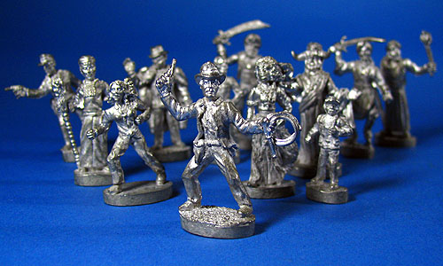 TSR Unpainted Metal Miniatures