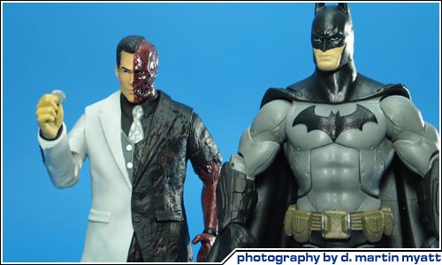 two face arkham city figure