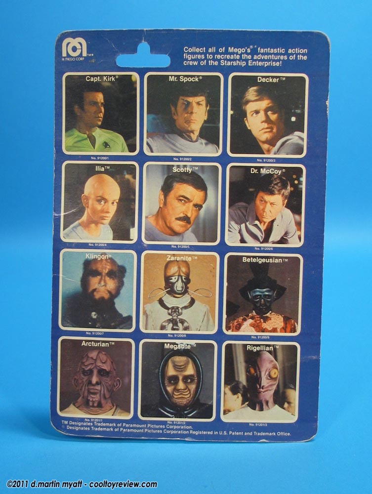  U.S. Mego Card