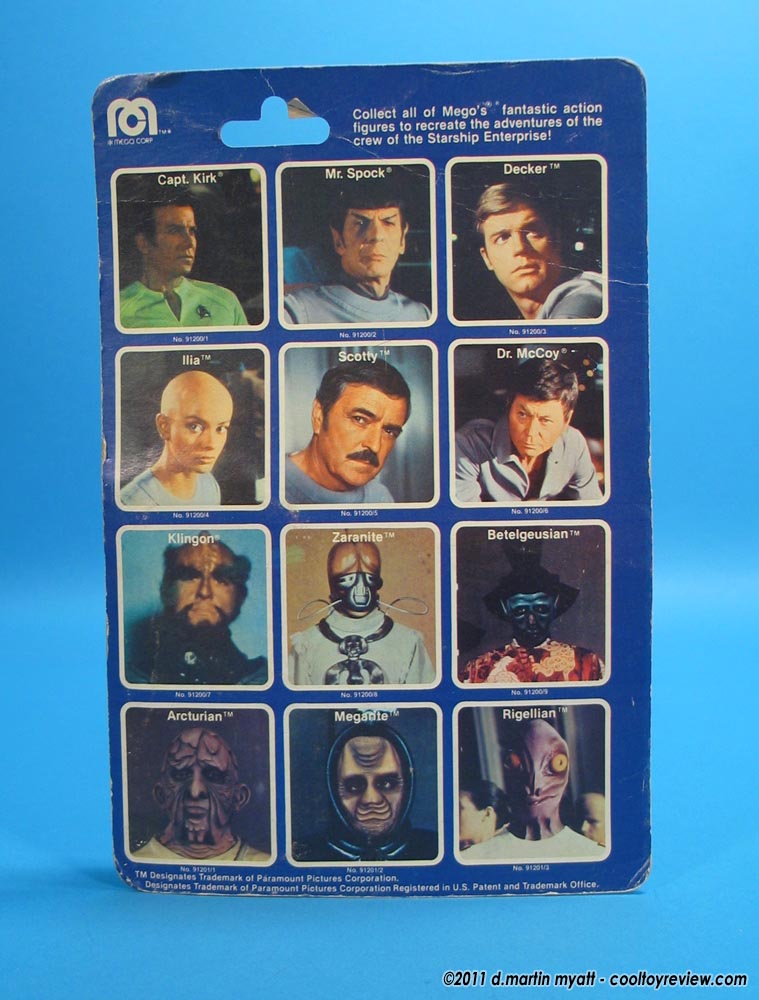  U.S. Mego Card