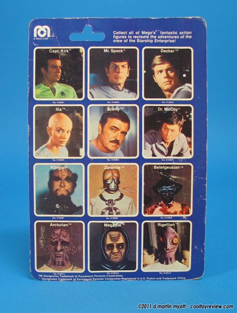  U.S. Mego Card