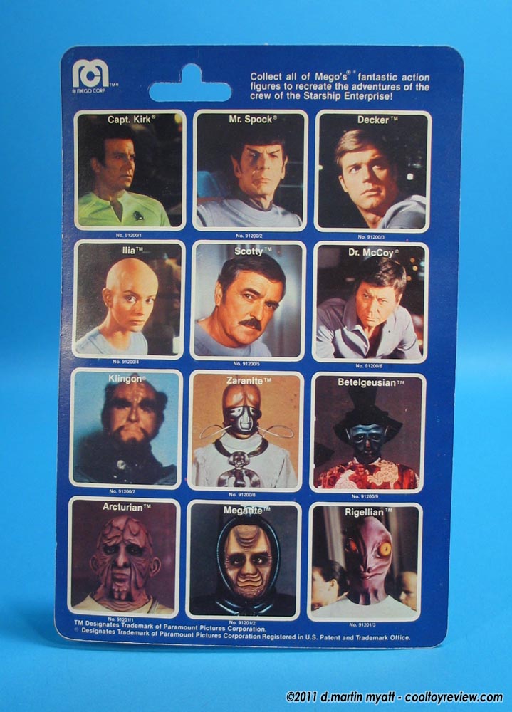 U.S. Mego Card