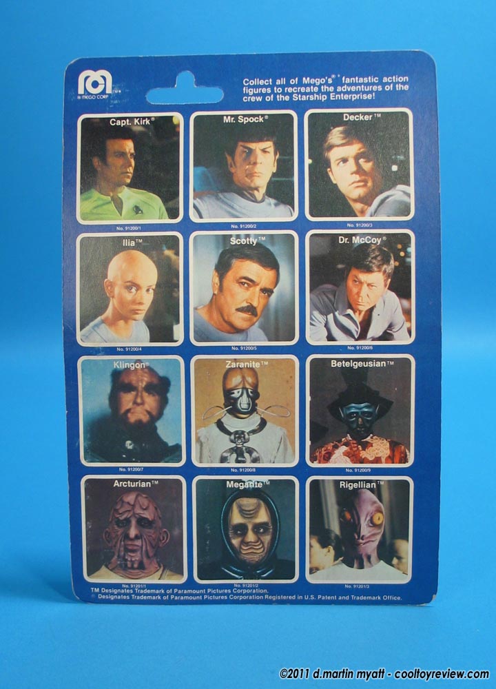  U.S. Mego Card