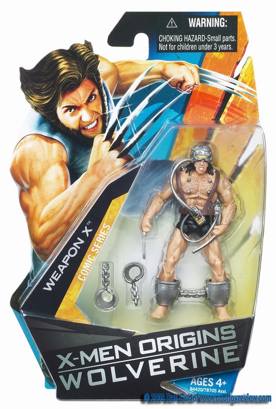 Wolverine Classic Action Figure - Weapon X pkg.jpg