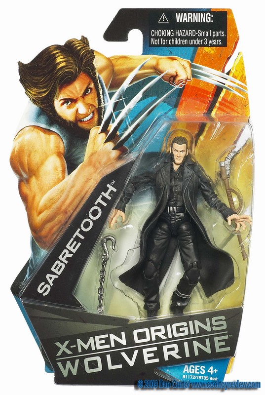 Wolverine Movie Action Figure - Sabretooth with Coat pkg.jpg