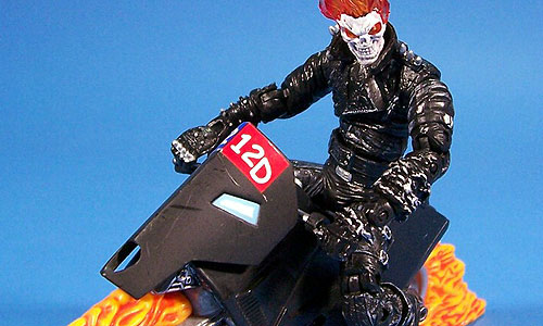 Ghost Rider & Motorcycle