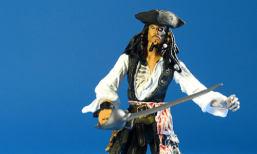 Half Skeleton Jack Sparrow